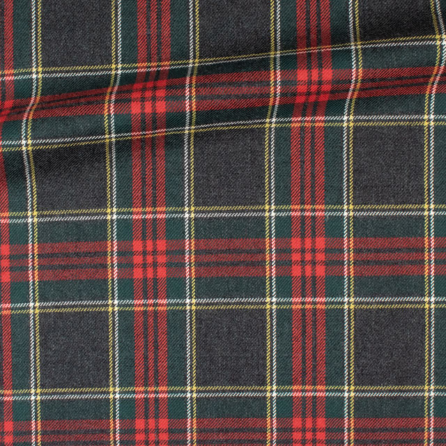 31.濃グレー×赤