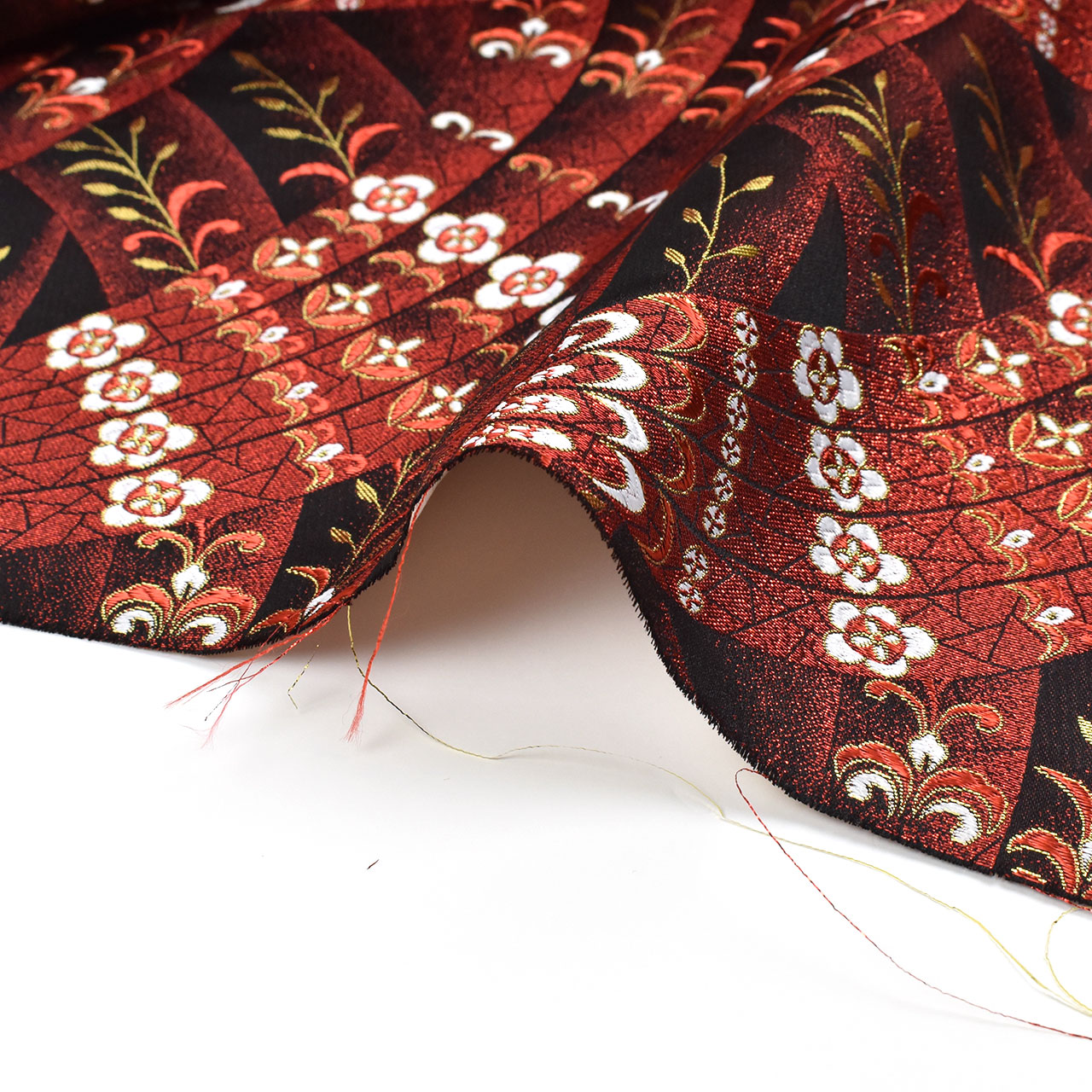 金襴生地 四丁サビ 王朝(155-8872-3) 黒 09Bh18_