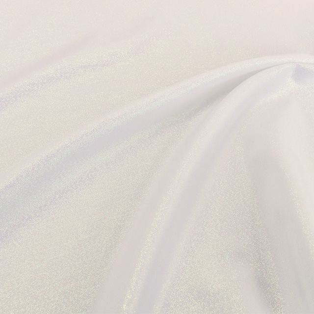 生地 ミルキーバックサテン(160257) 1.オーロラホワイト 10Bg11_