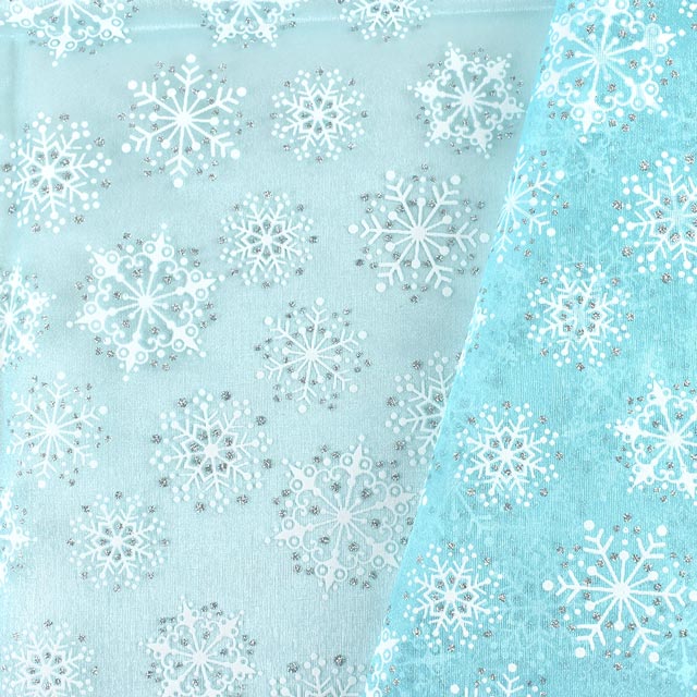 オーガンジー生地 スノーダンスオーガンジー(160392) 5.ライトブルー 10Bg10_