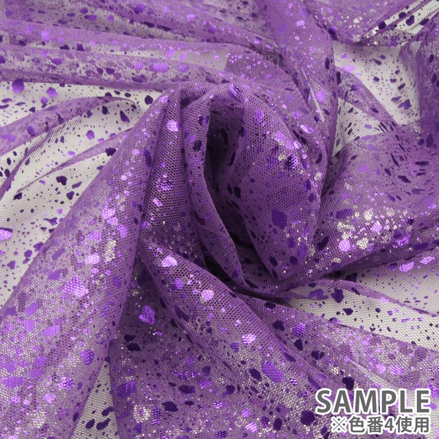 生地 バンビーノチュール (160410) 1.ホワイト×ゴールド 10Bg11_