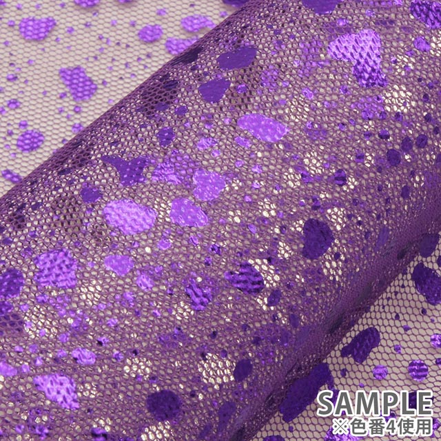 生地 バンビーノチュール (160410) 1.ホワイト×ゴールド 10Bg11_