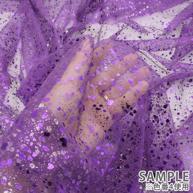 生地 バンビーノチュール (160410) 1.ホワイト×ゴールド 10Bg11_