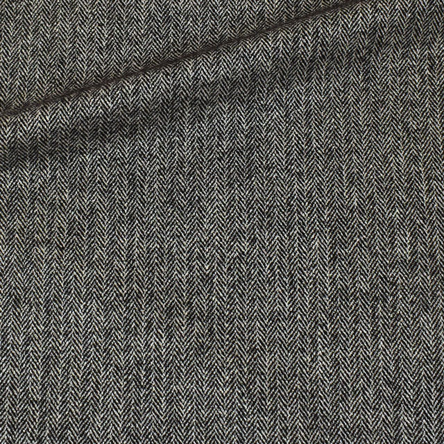 ウール生地 ウォッシャブルヘリンボン(16241) 3.グレー 09Cs42_
