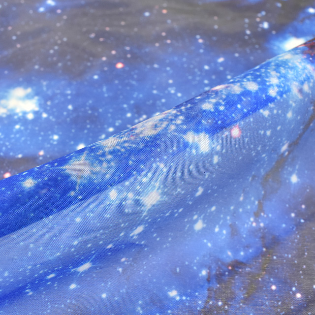 生地 スペースオーガンジー(170419) 1.ブルー系 10Bg10_