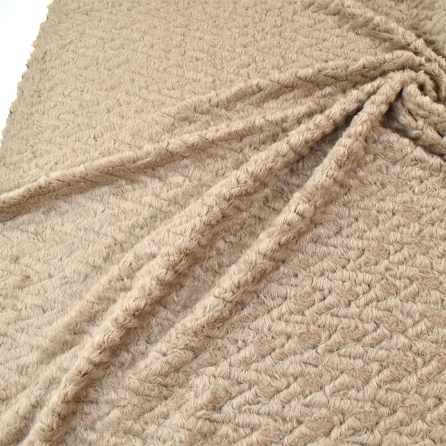 生地 ウェーブファー(1768GM) R6.ウス茶 99Zz99_