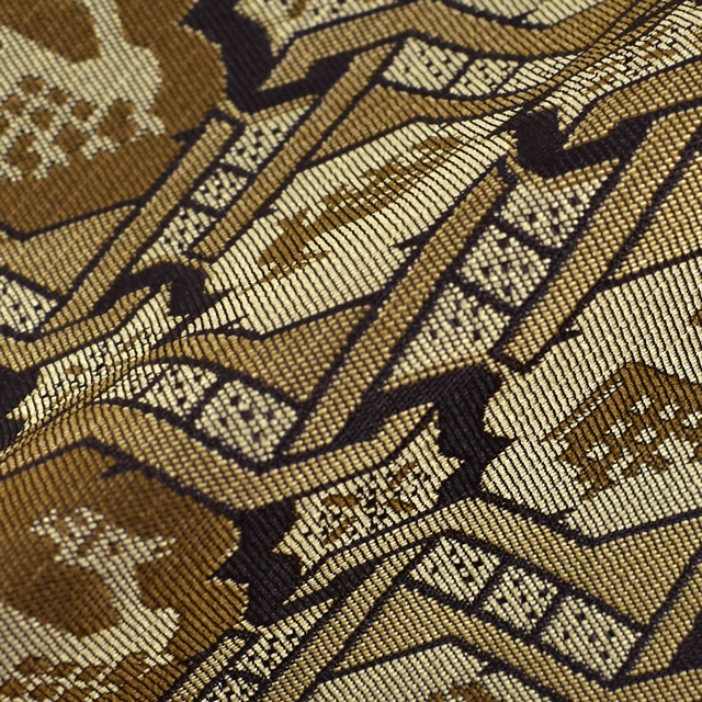 金襴生地 新紹巴 鹿(2-10454-2) 09Bh18_