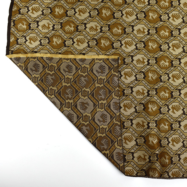 金襴生地 新紹巴 鹿(2-10454-2) 09Bh18_