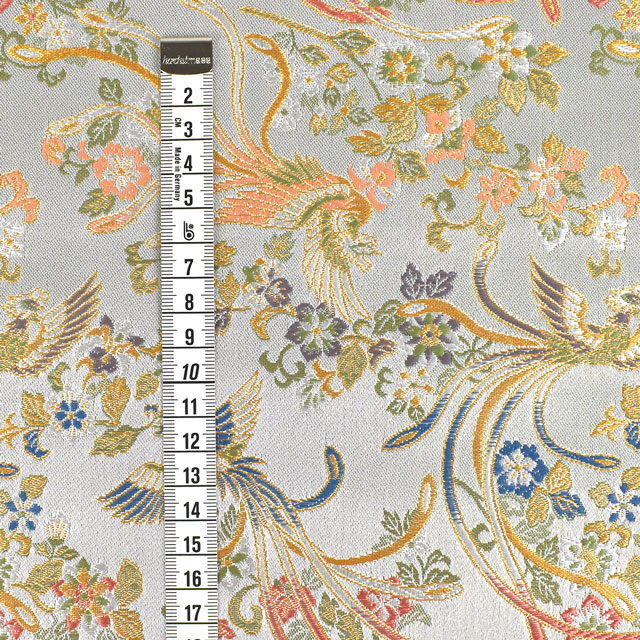 金襴生地 洛レイ胴入2号 鳳凰(1-9001) 白 09Bh18_