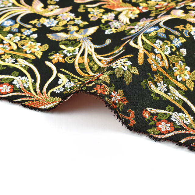 金襴生地 洛レイ胴入4号 鳳凰(2-9001) 黒 09Bh18_