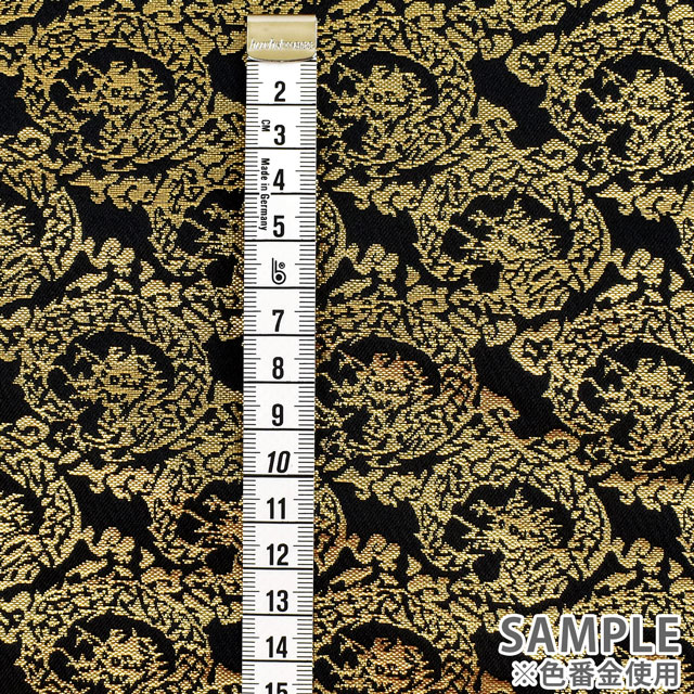 金襴生地 古代 龍(2-9822) 銀 09Bh18_