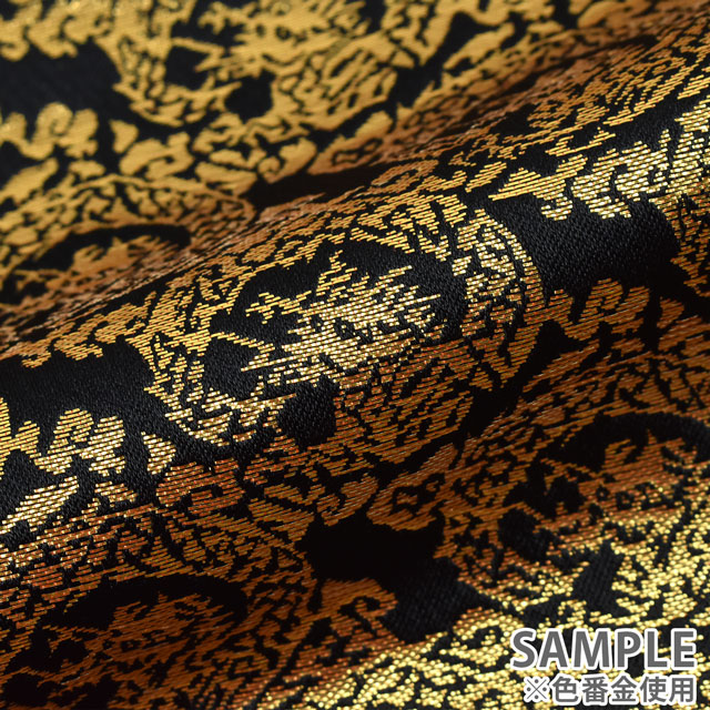 金襴生地 古代 龍(2-9822) 銀 09Bh18_