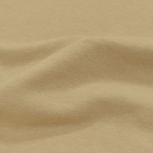 生地 40/20ミニ裏毛(200003) 3.ベージュ 09Bo33_