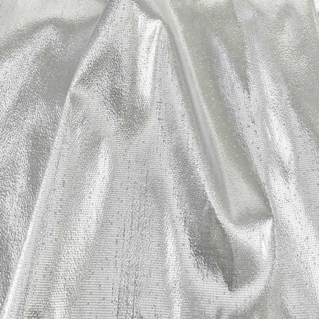 ラメ生地 マーブル(202-1065) 1.白銀 10Ad06_