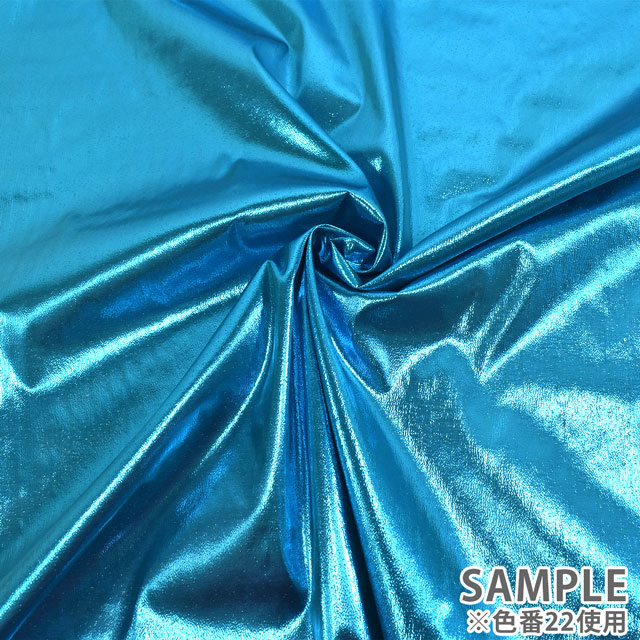 ラメ生地 マーブル(202-1065) 1.白銀 10Ad06_