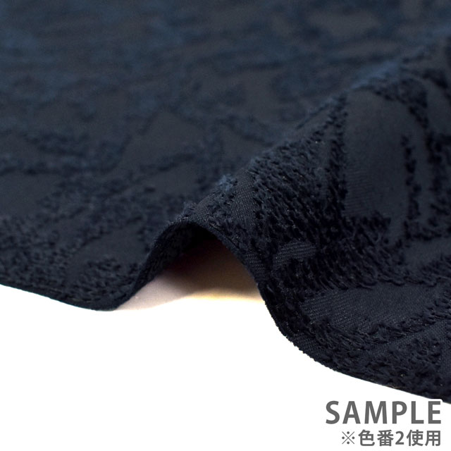 ジャガード生地 グログランツッキリJQ(203061) 1.白 10Aa05_