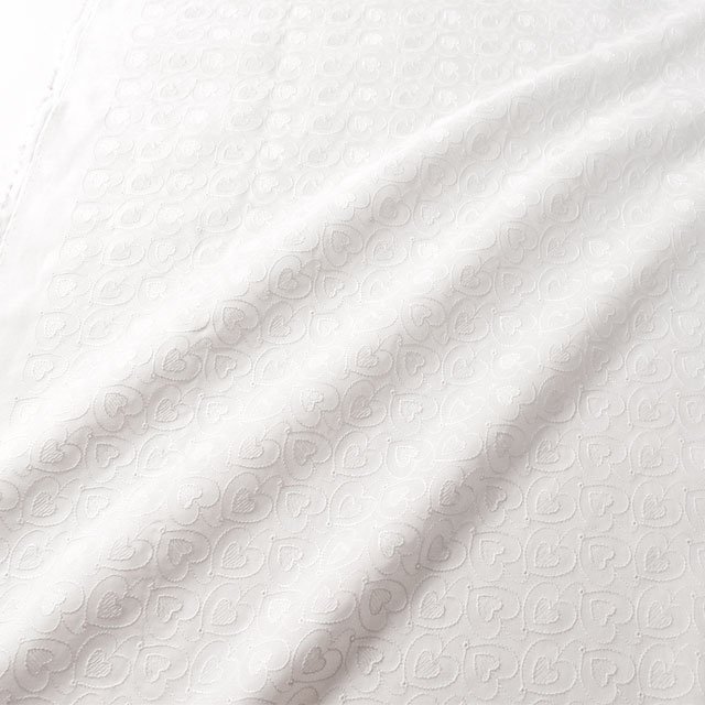 生地 綿レース ハート(2041075) OF.オフ白 99Zz99_