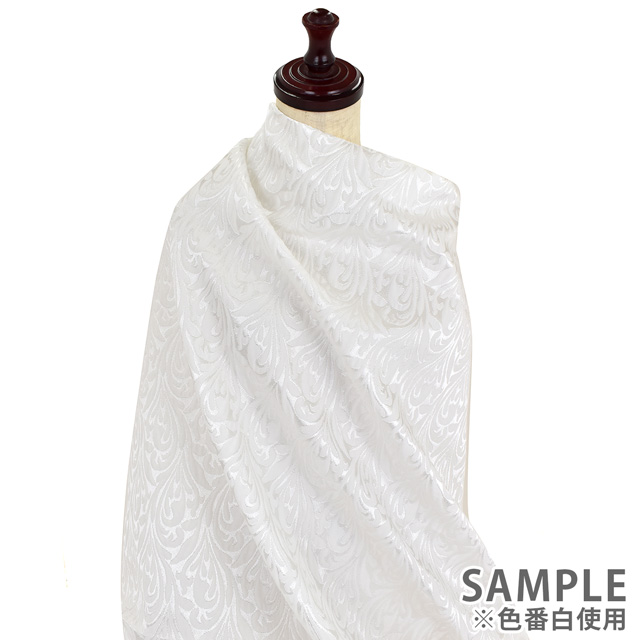 ジャガード生地 スワン(2085) ベージュ 99Zz99_