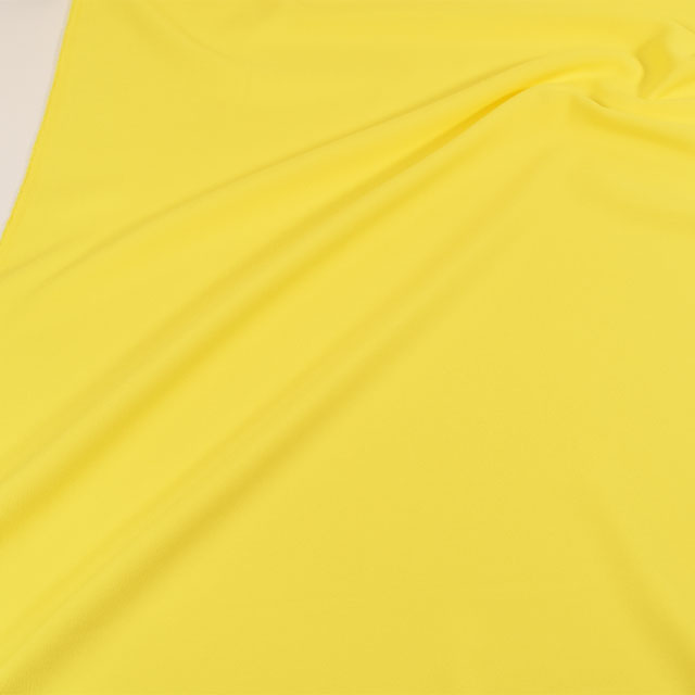 生地 バックサテン(209116) 10.イエロー 10Ae08_