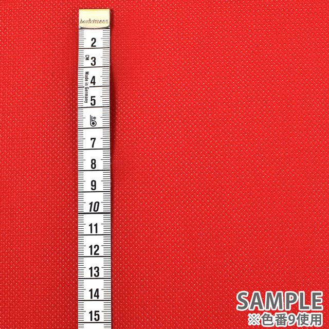 生地 クールマックス(210007) 9.レッド 10Bj14_