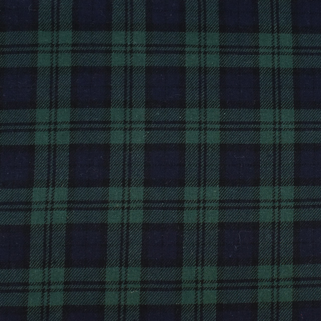 生地 ロイヤルタータン(215001) 8.グリーン×ネイビー 09Bk22_