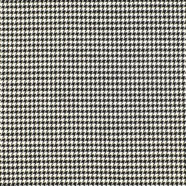 生地 ロイヤルタータン(215001) 12.黒オフ千鳥格子 09Bk22_