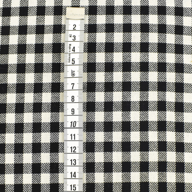 生地 ロイヤルタータン(215001) 13.黒オフギンガム 09Bk22_