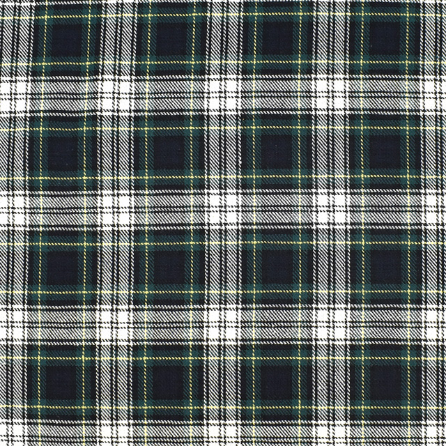 生地 ロイヤルタータン(215001) 17.オフ×グリーン系 09Bk22_