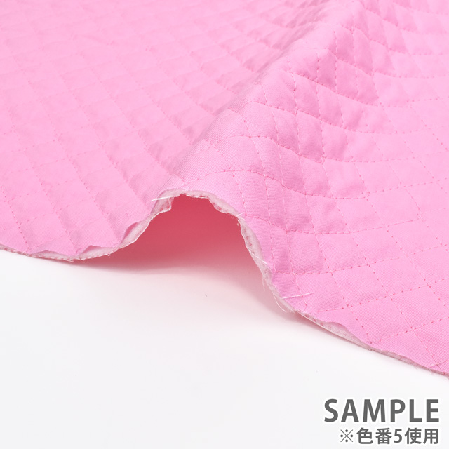 キルティング生地 リバーギンガムキルト(22-2551) 5.ピンク 09Bi20_
