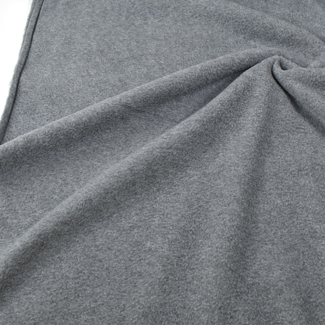 生地 フリース 無地(2300) 17.グレー 10Bn99_