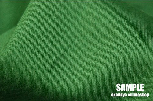 生地 コーマギャバジン (230006) 33.エバーグリーン 09Bm29_