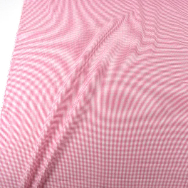 生地 ギンガムチェック(240014-1) 101.ピンク 09Bk22_