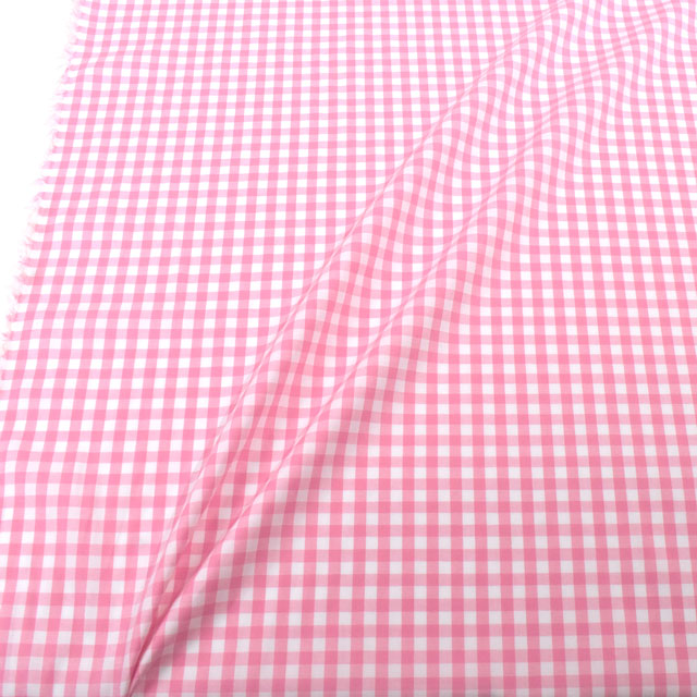 生地 ギンガムチェック(240014-3) 301.ピンク 99Zz99_