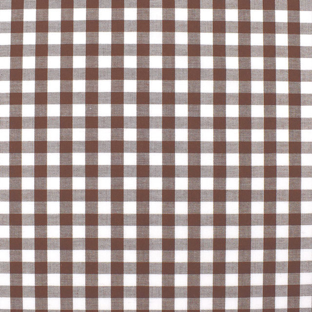 生地 ギンガムチェック(240014-3) 317.ブラウン 09Bk22_