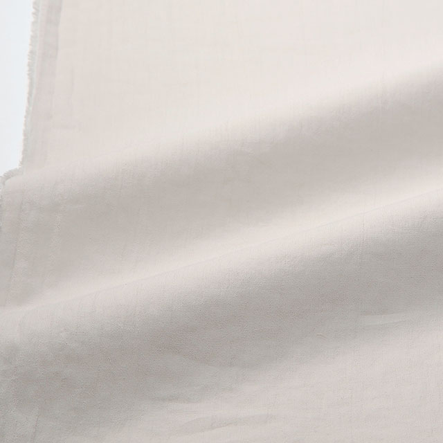 生地 コットンシフォン80s(240305) 11.ライトグレーベージュ 09Cr40_