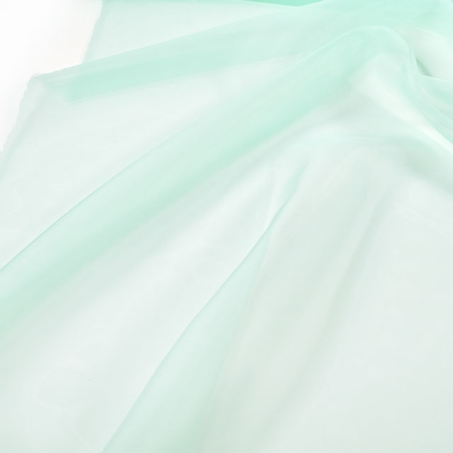 生地 ポリエステルオーガンジー(2440) 13.ハニーデュー 10Bg10_