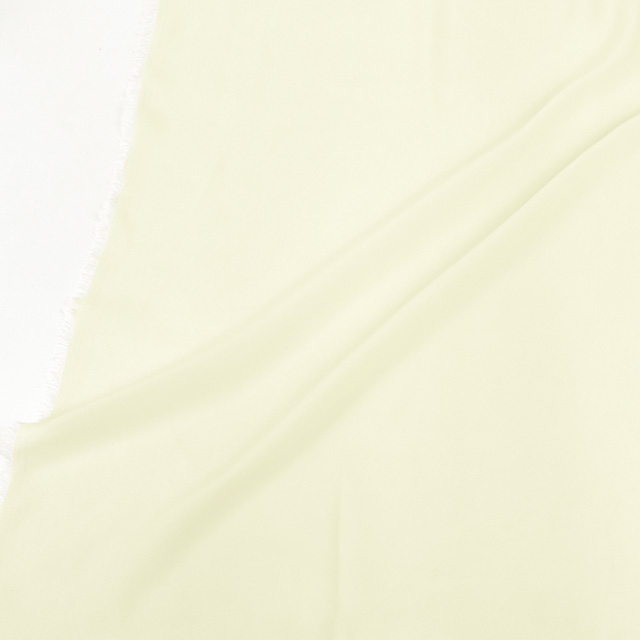 生地 75D 広幅ジョーゼット(2580) 1.アイボリー 10Bf09_