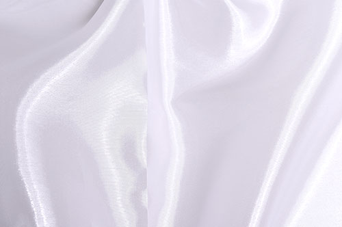 生地 クリスタルオーガンジー(2600W) KW.白 10Bg10_