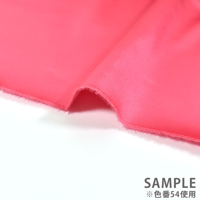 生地 ハイパーストレッチサテン(2831) 54.ローズピンク 99Zz99_