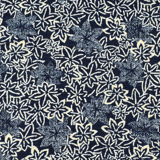 生地 ムラ糸和調柄（288223） 2.もみじ 09Ag17_