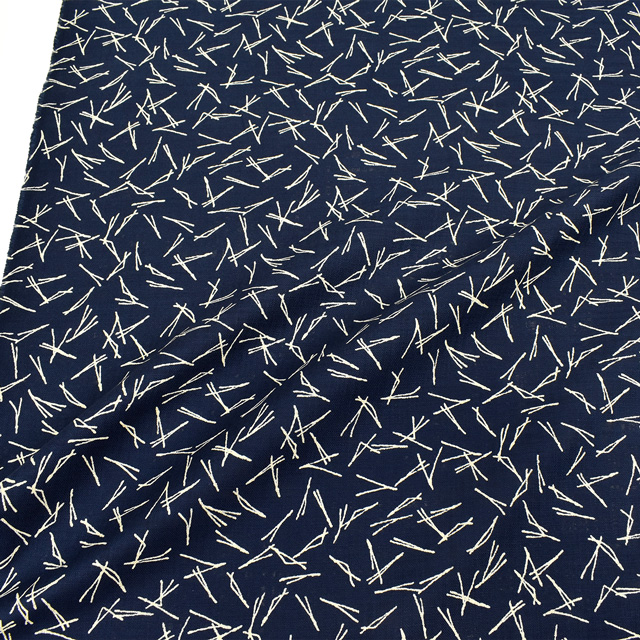 生地 ムラ糸和調柄(288223) 3.松葉 09Ag17_