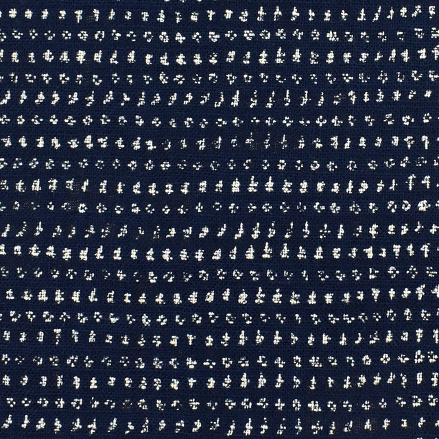 生地 ムラ糸和調柄（288223） 17.小雪絣 09Ag17_