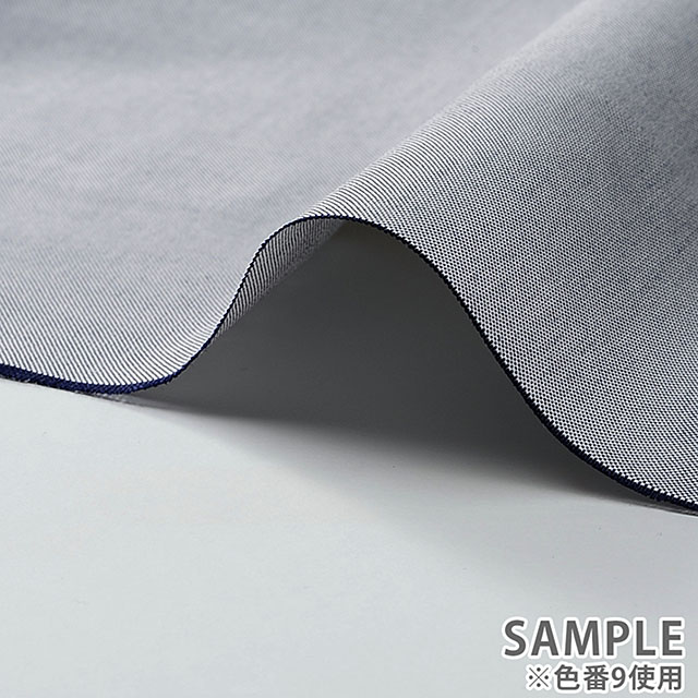 生地 オックスシャンブレー(2974500) 7.スレートブルー 09Bm28_