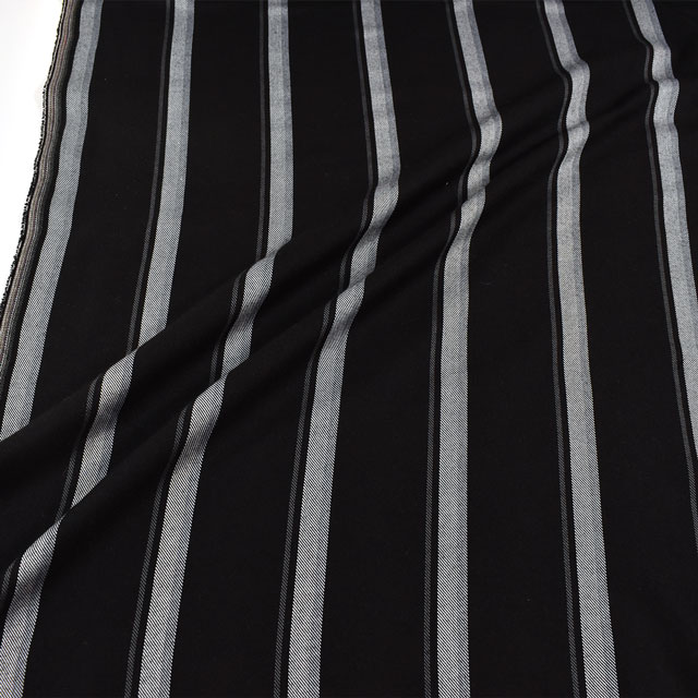 生地 T/Rタータン 起毛(298838) 277.黒×グレー×白 09Cs42_