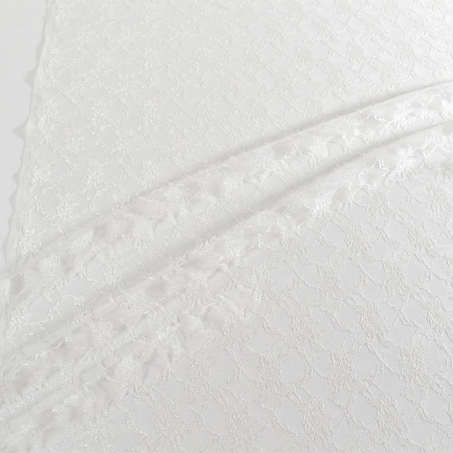 生地 ラッセルレース(3277) 1.白 10Ac04_