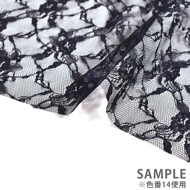 生地 ラッセルレース(3277) 1.白 10Ac04_