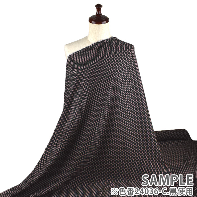 生地 イペカ ヴィオレット レーヨンPT 小花柄(34-1708) 24036-A.茶 99Zz99_