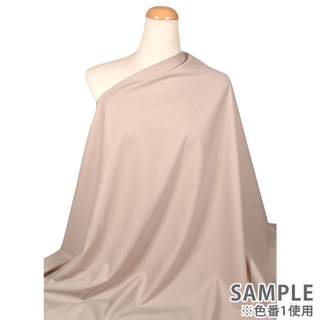 ウール生地 ウォッシャブルウール トロピカル(34800) 5.ライトグレー 09Cs41_