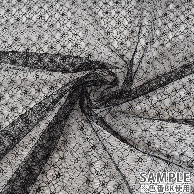 生地 ラッセルレース(3700) KW.ホワイト 10Ac04_