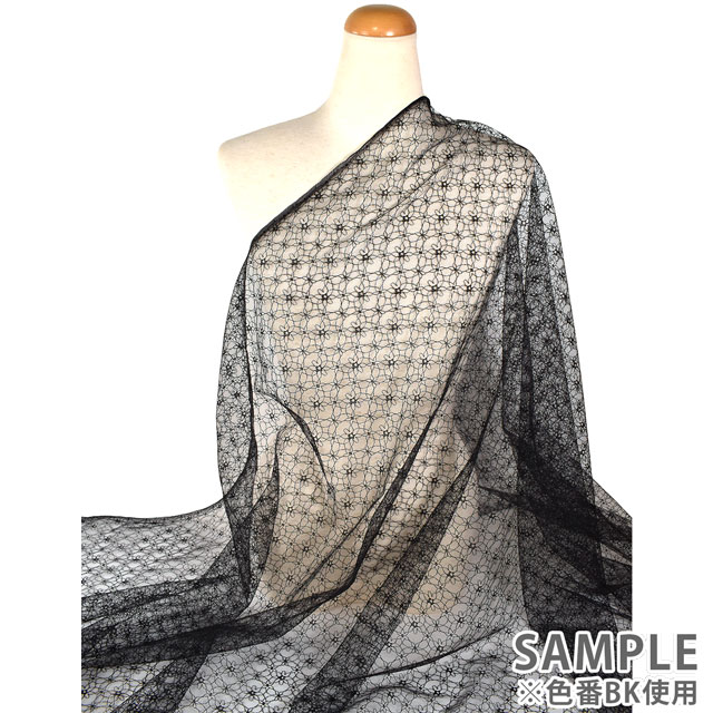 生地 ラッセルレース(3700) KW.ホワイト 10Ac04_